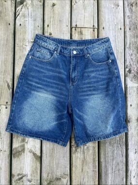 Dazy Classic High-Waist Denim Shorts Jorts Size XL